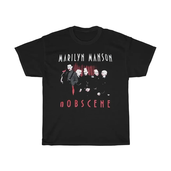 Vintage Marilyn Manson Shirt Unisex Heavy Cotton Tee