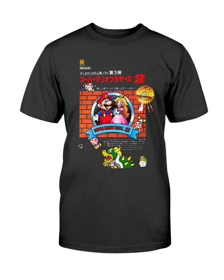 Famicom Super Mario Bros 2 Super Mario Classic T Shirt 211005