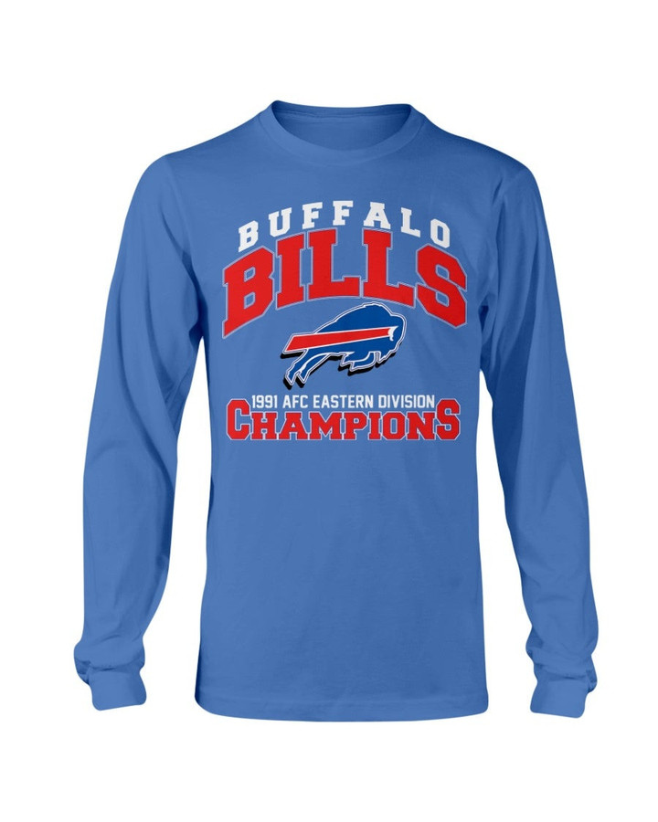 Vintage Buffalo Bills 1991 Nfl Football Long Sleeve T Shirt 211005