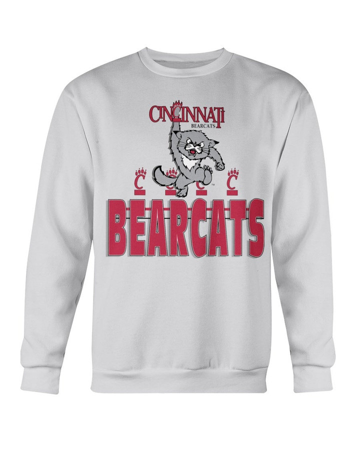 90S University Of Cincinnati Bearcats Overs Sweatshirt 210923