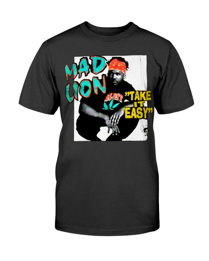 Vintage Mad Lion Take It Easy T Shirt 080321
