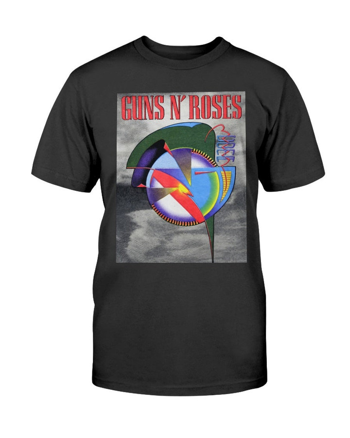Vintage Guns N Roses Tours 1993 Coma Tour T Shirt 081821