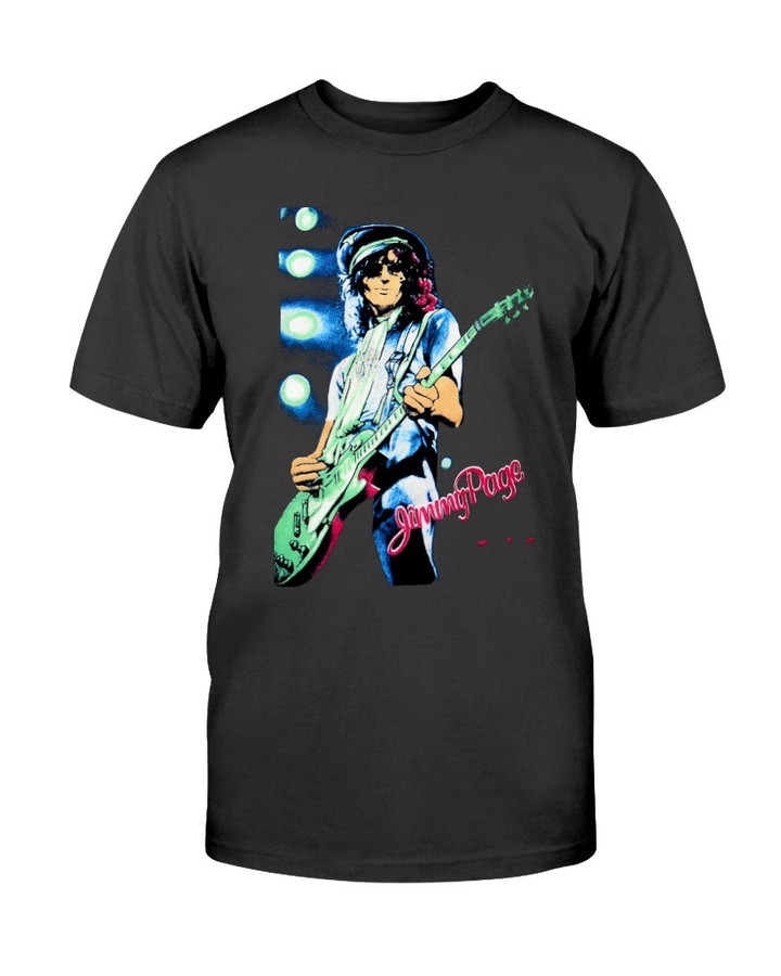 Vintage 1985 Jimmy Page The Firm Rock Concert T Shirt 210913