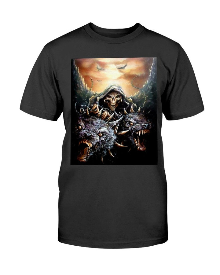 Vintage Angels Of Death Shirts Grim Reaper Shirt Grim Reaper Graphic Shirt Death Shirt Hells Dogs Vintage Shirt Angels Of Death T Shirt 090121
