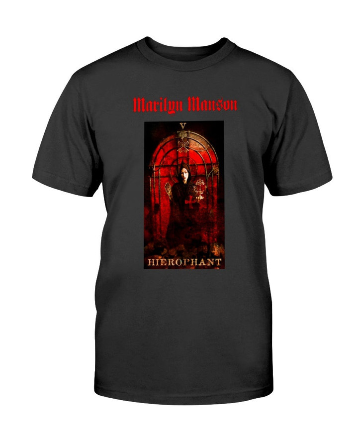 Vintage 00S Marilyn Manson Band Promo Album T Shirt 080821