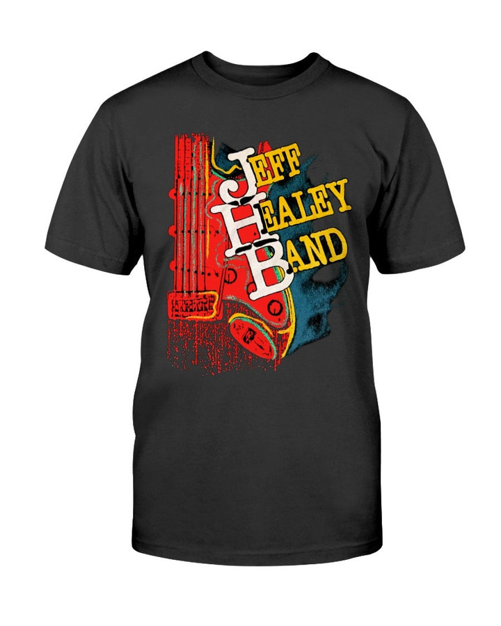 90S Jeff Healey Band Tour Shirt Vintage 1992 Jeff Healey Band Summer Fun 92 Tour Backstage Pass Promo T Shirt 082321