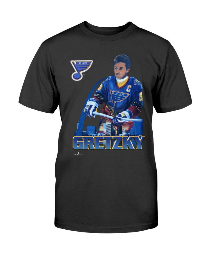 St Louis Blues Gretzky T Shirt 1996 T Shirt 082321