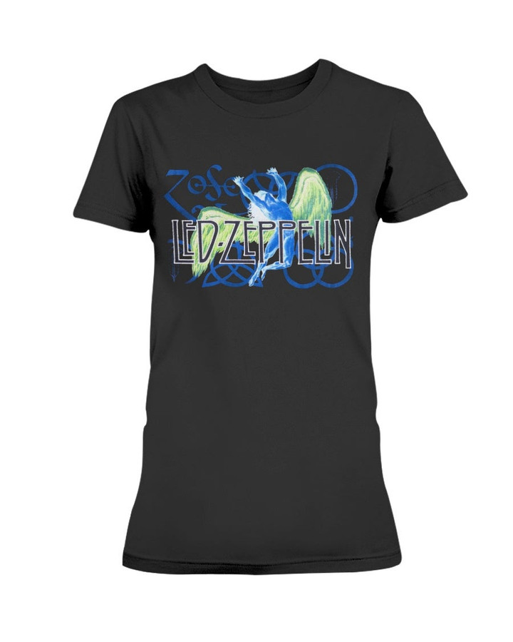 Vintage Led Zeppelin Ladies T Shirt 090721