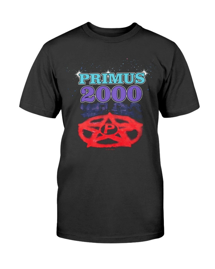 Primus 2000 Miscellaneous Debris Vintage Funk Metal Concert Tour T Shirt 082521