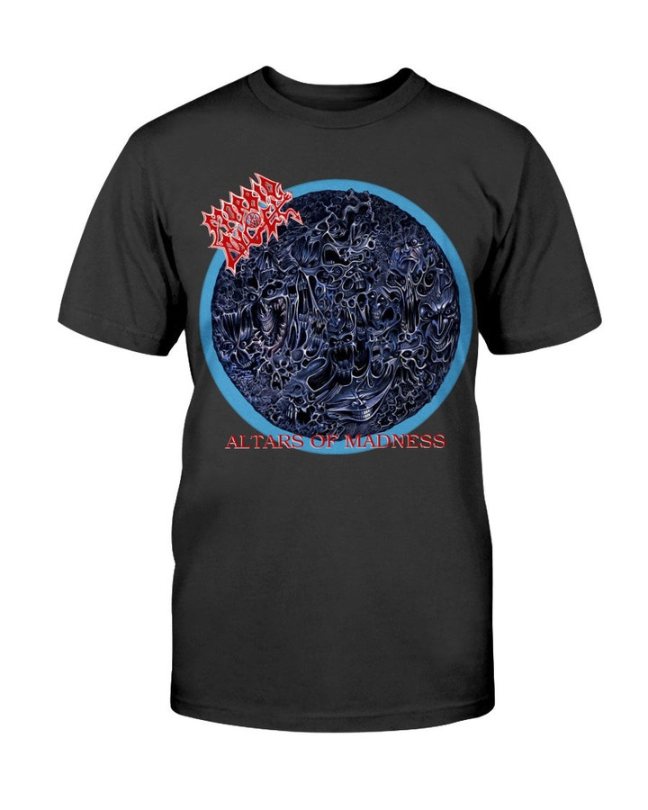 Morbid Angel 1991 Vintage T Shirt  Altars Of Madness  American Madness  Mega Rare T Shirt 083121
