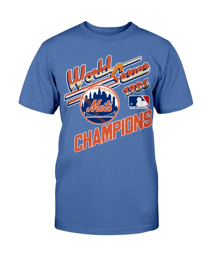Vintage 1986 Ny Mets World Series T Shirt 090321