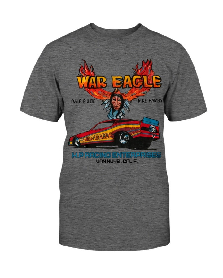 Vintage War Eagle Funny Car T Shirt 090621