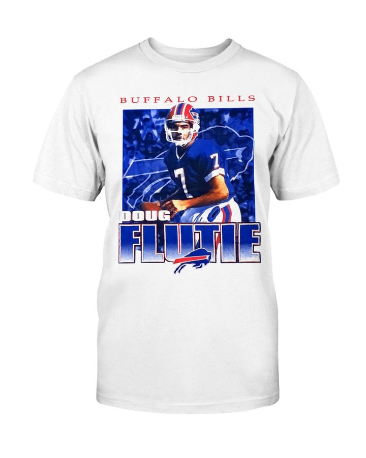 Vintage 1999 Buffalo Bills Doug Flutie T Shirt 083021