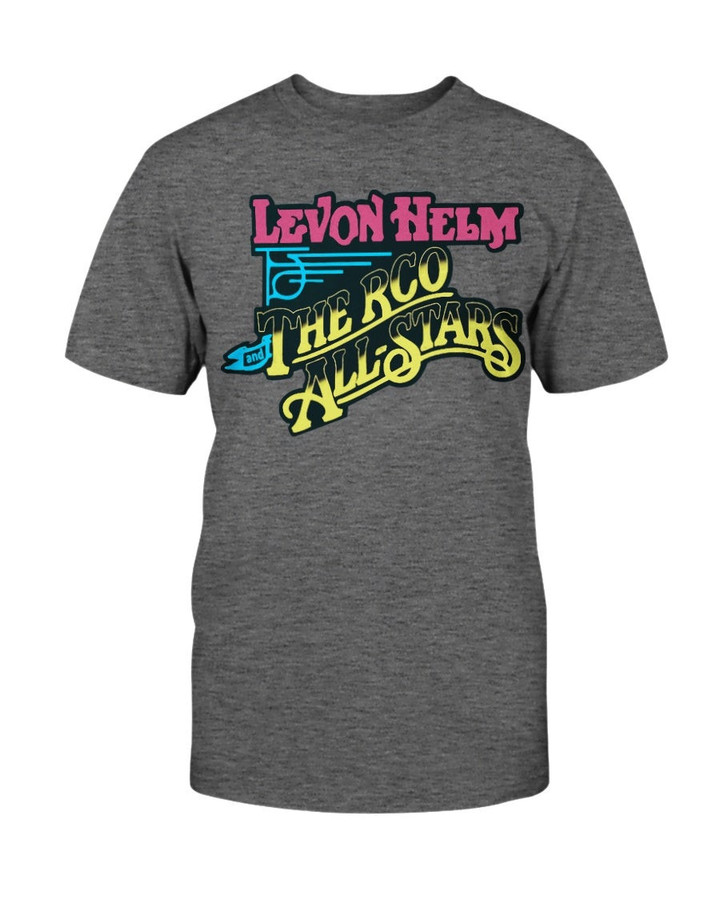 Super Nice Vintage 70S Levon Helm And The Rco All Stars T Shirt 082321