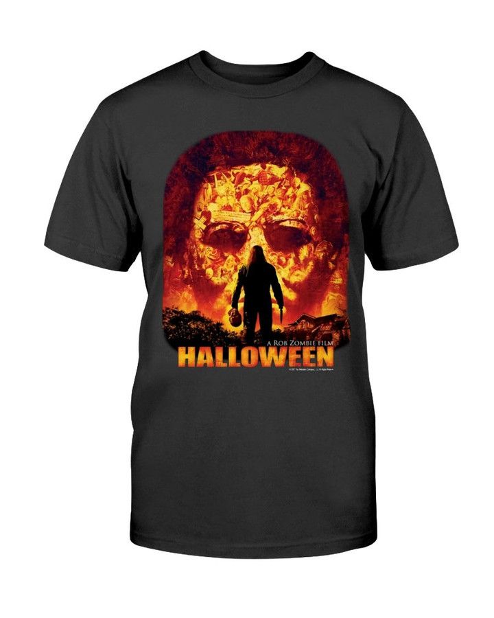 Vintage Halloween Horror Film Movie TshirtEvil Has A DestinyMichael MyersA Rob Zombie Film T Shirt 082721