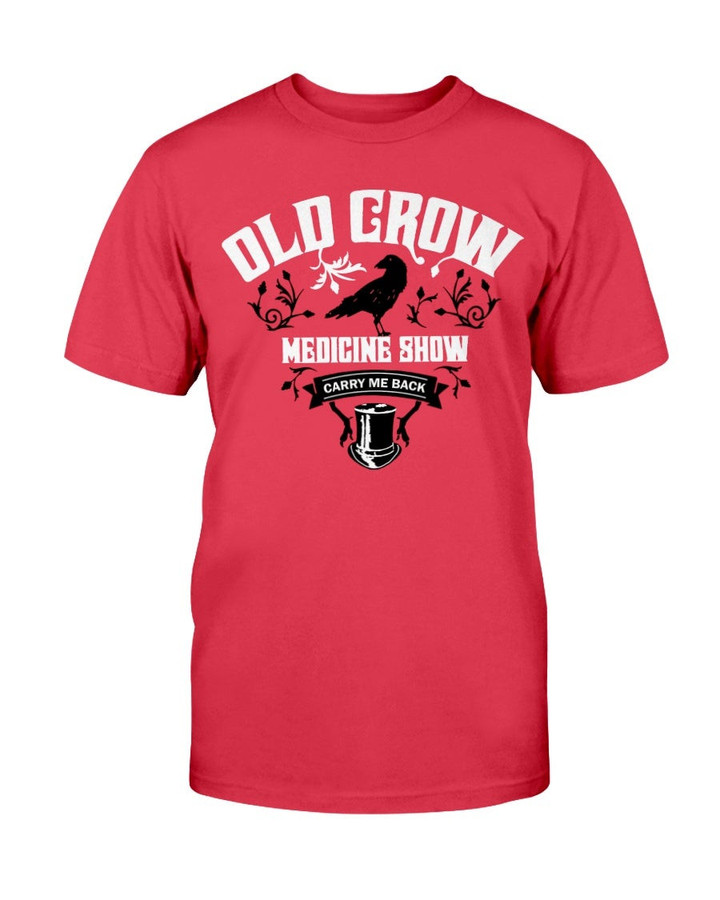Old Crow Medicine Show Red Crow T Shirt 082521