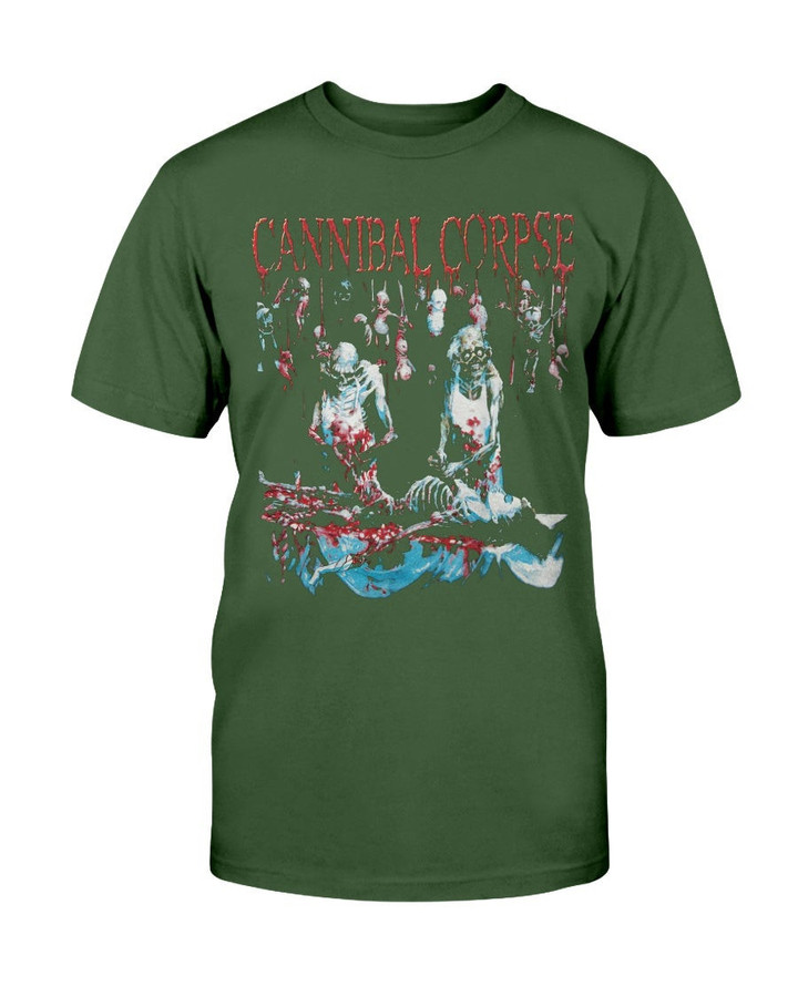 Cannibal Corpse Butchered At Birth Band T Shirt 083121