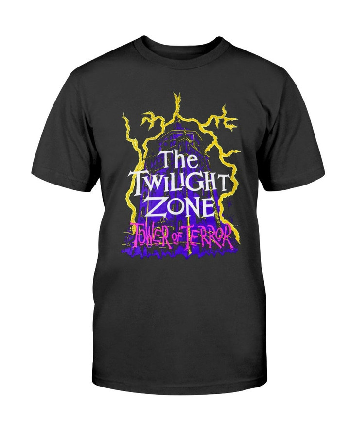 Vintage Disney The Twilight Zone Tower Of Terror T Shirt 082421