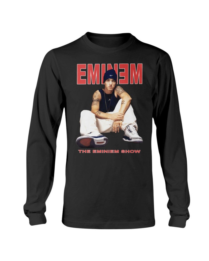 Eminem The Eminem Show Speelout Big Logo Long Sleeve T Shirt 090121