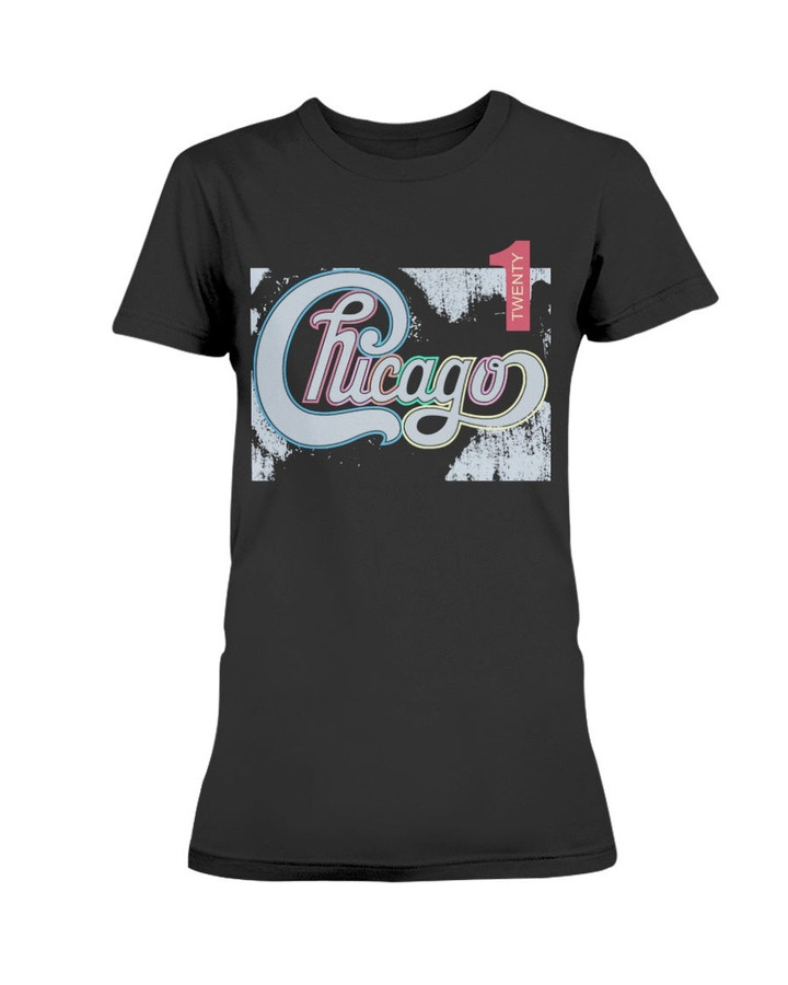 Vintage 1991 Chicago Band Ladies T Shirt 210912