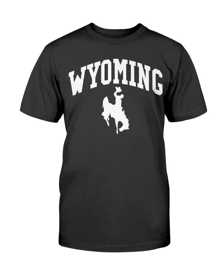 Wyoming Cowboys Champion Reverse Weave T Shirt 082621