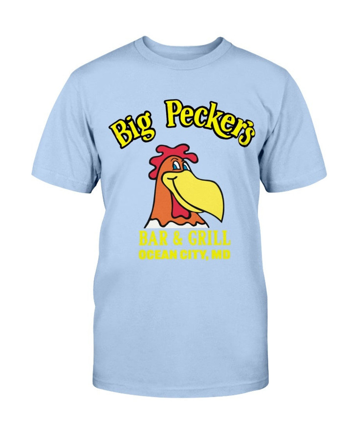 Vintage 90S Big PeckerS Bar  Grill Ocean City Maryland T Shirt 080821