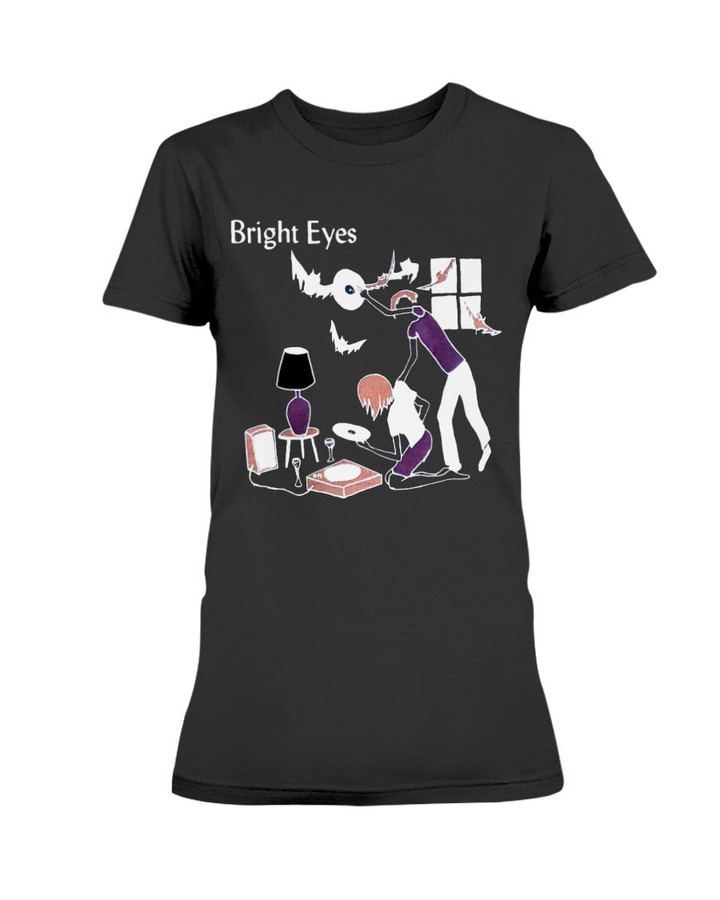 Vintage 2000S Bright Eyes American Ladies T Shirt 210212