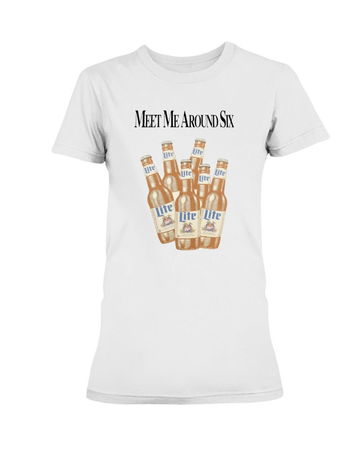 Vintage Miller Lite Beer Ladies T Shirt 083121