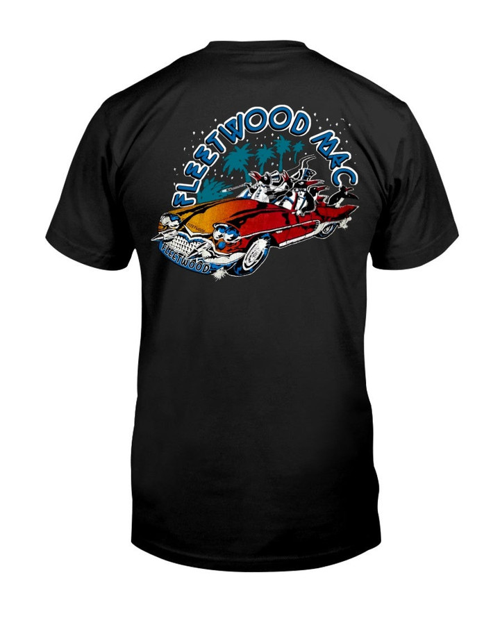 1978 Fleetwood Mac Vintage Tour T Shirt 090321