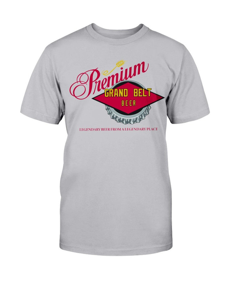 Vintage Streetwear Premium Grain Belt Beer T Shirt 210911