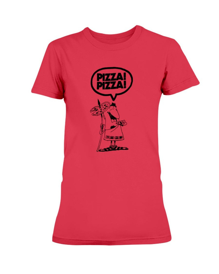 Ml Vintage Little CaesarS Pizza Ladies T Shirt 090721