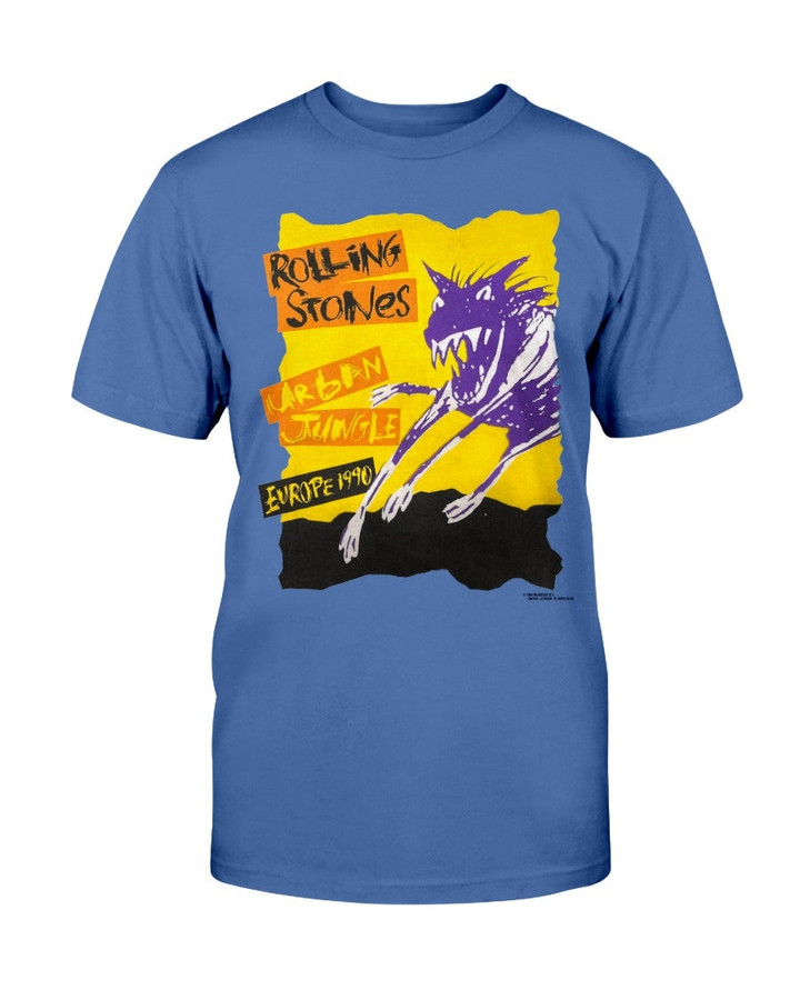 Vintage 1990 Rolling Stones Urban Jungle Tour T Shirt 210913