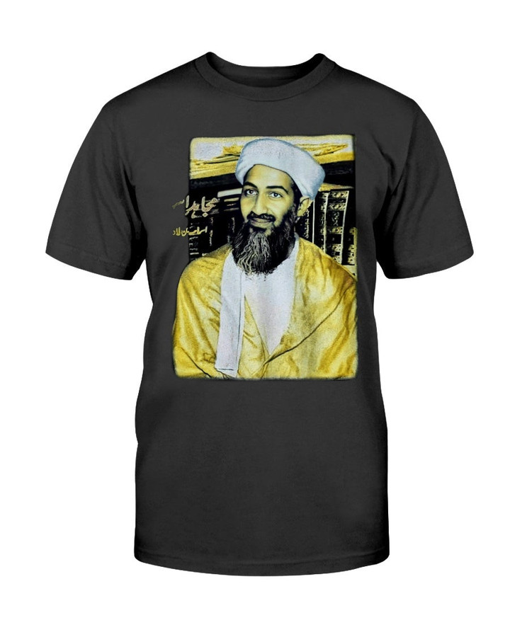 Vintage Osama Bin Laden Merch T Shirt Wanted 911 T Shirt 210913