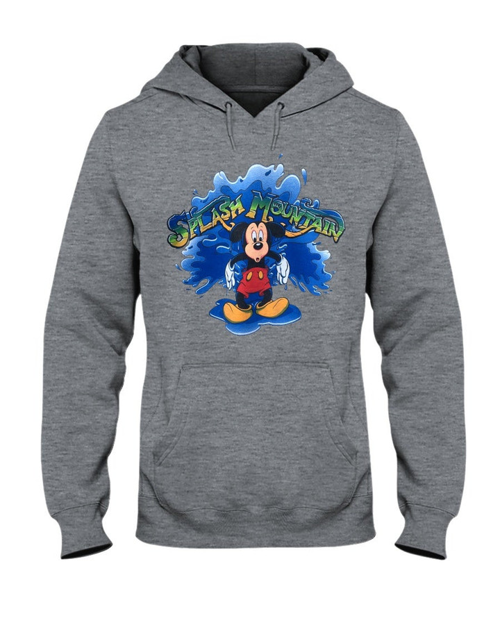 Vintage Mickey Mouse Splash Mountain Ride I Survived Hoodie 210911