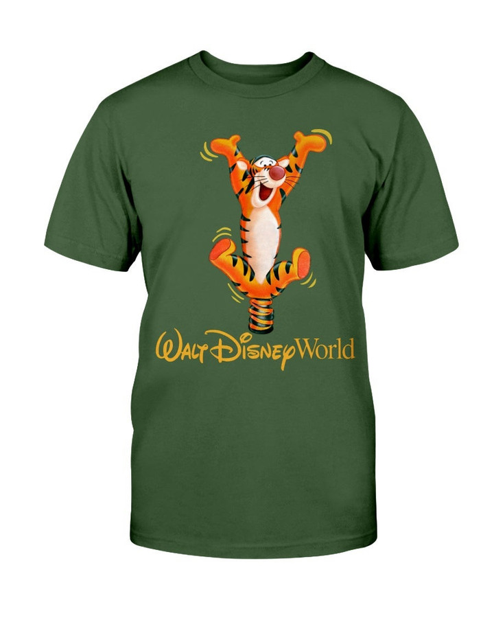 Vintage Walt Disney World Disney Character Tiger T Shirt 082521