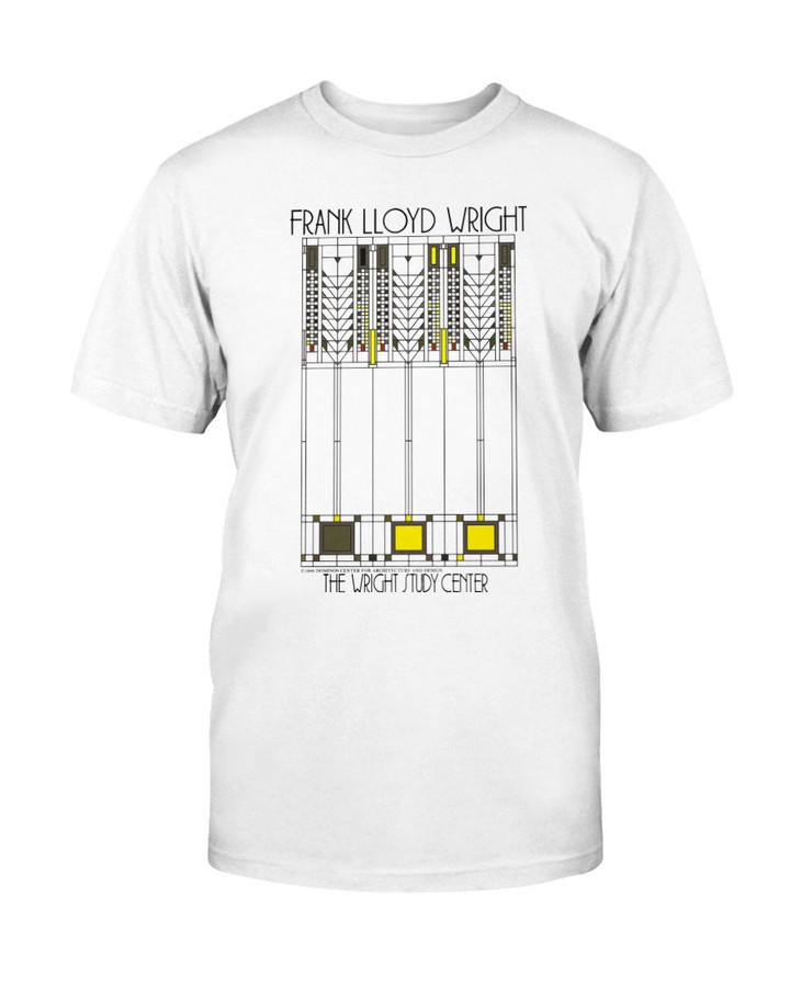 Vintage Frank Lloyd Wright Tshirt The Wright Study Center 89 Tshirt Architecture T Shirt 071921
