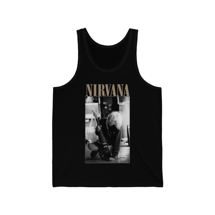 Vintage Nirvana Rock Band Unisex Jersey Tank 072021