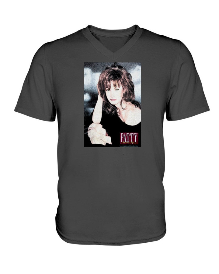 Patty Loveless T Shirt  d Streetwear Streetstyle Vintage 90S Ladies Fan Favorite V Neck Tee 070721