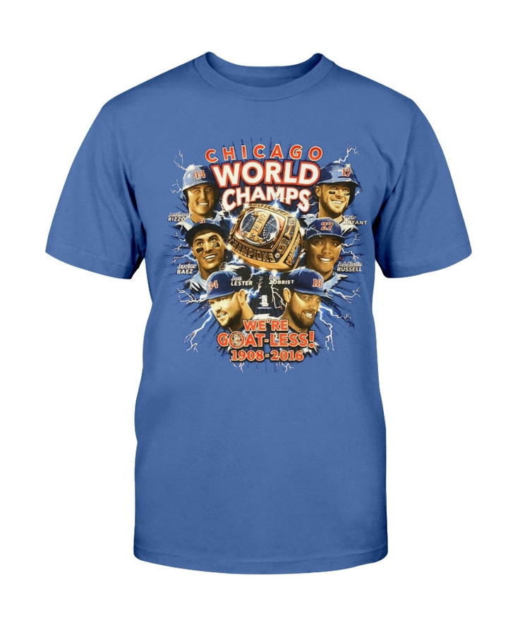 Chicago Cubs 2016 World Series T Shirt 062621