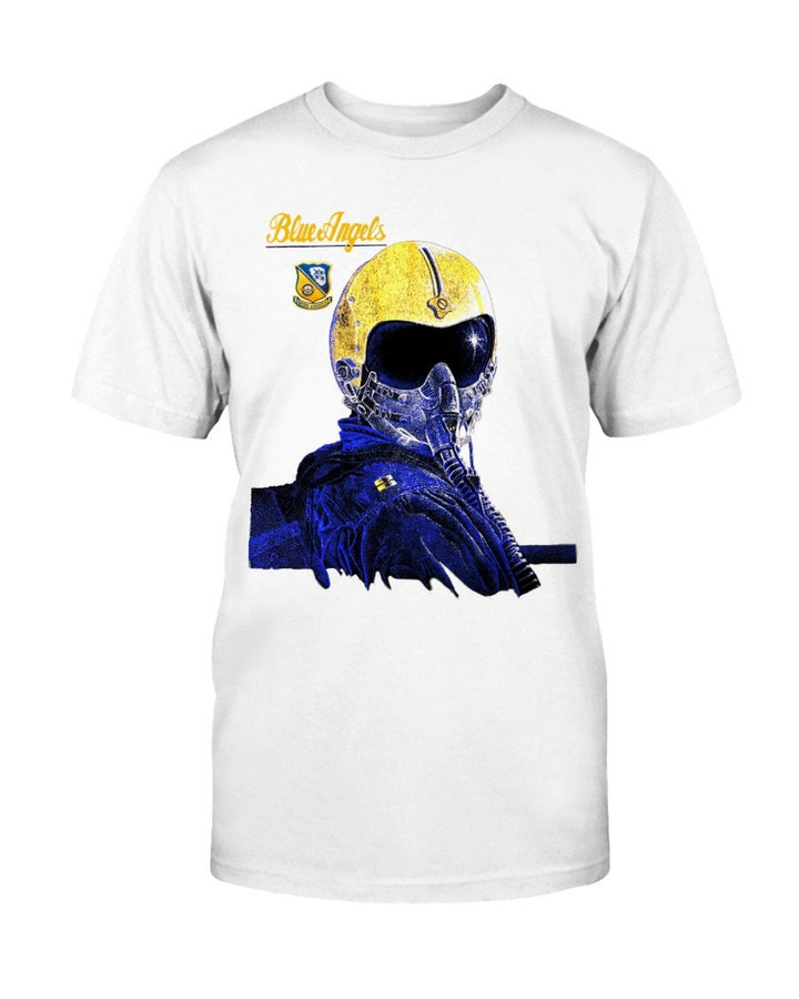 Vintage US Navy Blue Angels Diamond Loop T Shirt 070921