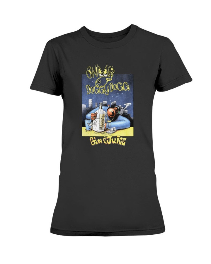 Snoop Dogg Gin And Juice Ladies T Shirt 070621