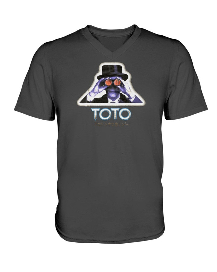 Vintage 1999 Toto Mindfields Tour American Rock Pop Jazz Fusion Rock Band V Neck Tee 062621