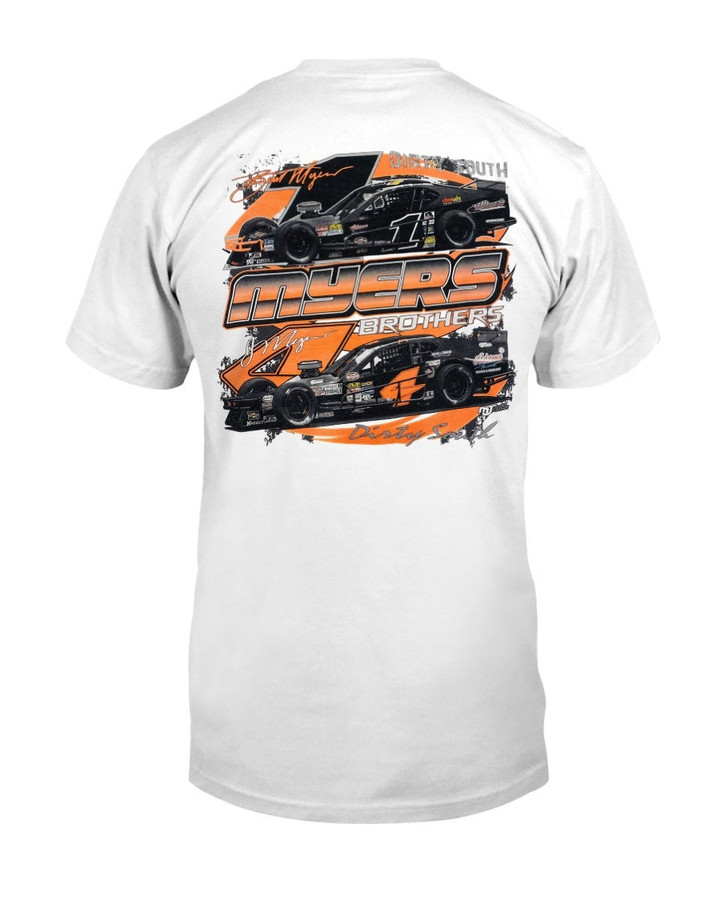 000S Burt Myers  Jason Myers Dirty South Modified Racing T Shirt 070821