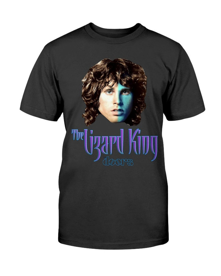 Vintage The Doors The Lizard King Jim Morrison Portrait T Shirt 062821