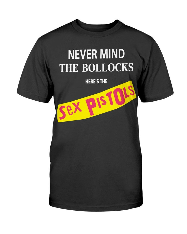Vintage 90S Sex Pistols Never Mind The Bollocks Punk Band Promo Tour Concert T Shirt 071921