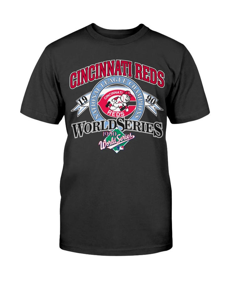 1990 Cincinnati Reds World Series T Shirt 072121