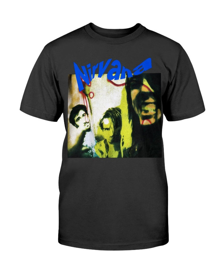 Vintage Nirvana Grunge T Shirt 90S Nirvana Tribute Rise And Fall 1990S Kurt Cobain Punk Rock Tour T Shirt 071421