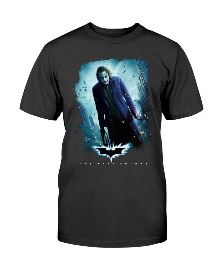 Vintage The Dark Knight Heath Ledger The Joker T Shirt 071921