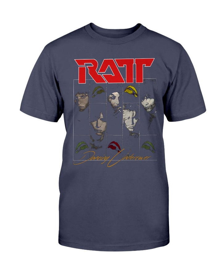Vintage 80S Ratt Band Rock Band Tour T Shirt 070121