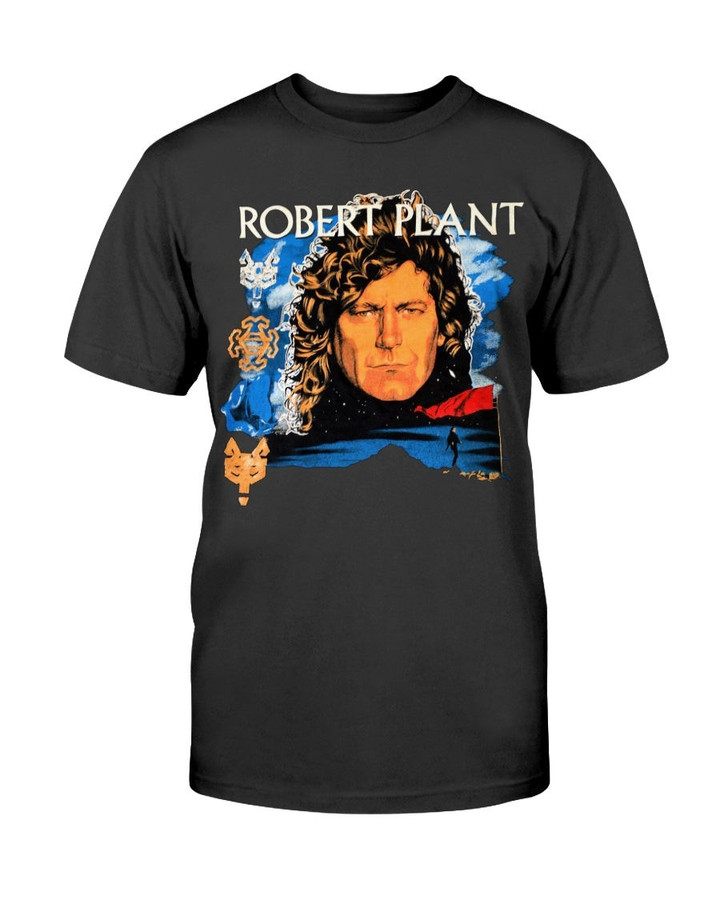 Vtg 1988 Robert Plant Now And Zen Concert T Shirt 071621